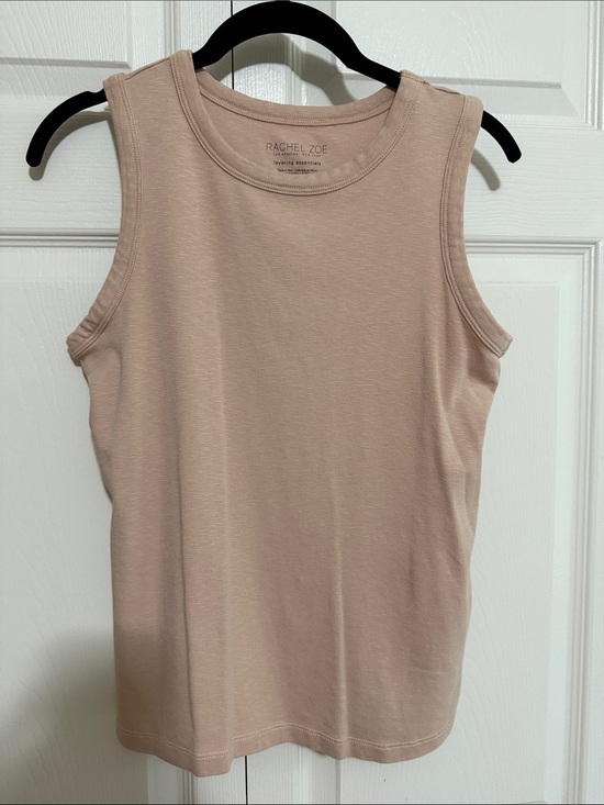 Rachel Zoe Tops - Rachel Zoe Nude Sleeveless Tank Top